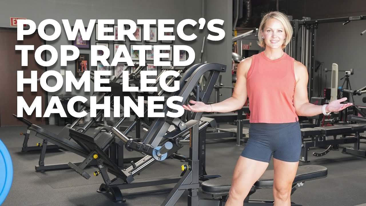 Nicole Wilkins Reviews Powertec’s Top Home Leg Machines | Leg Press Hack Squat, Compact Sled & More