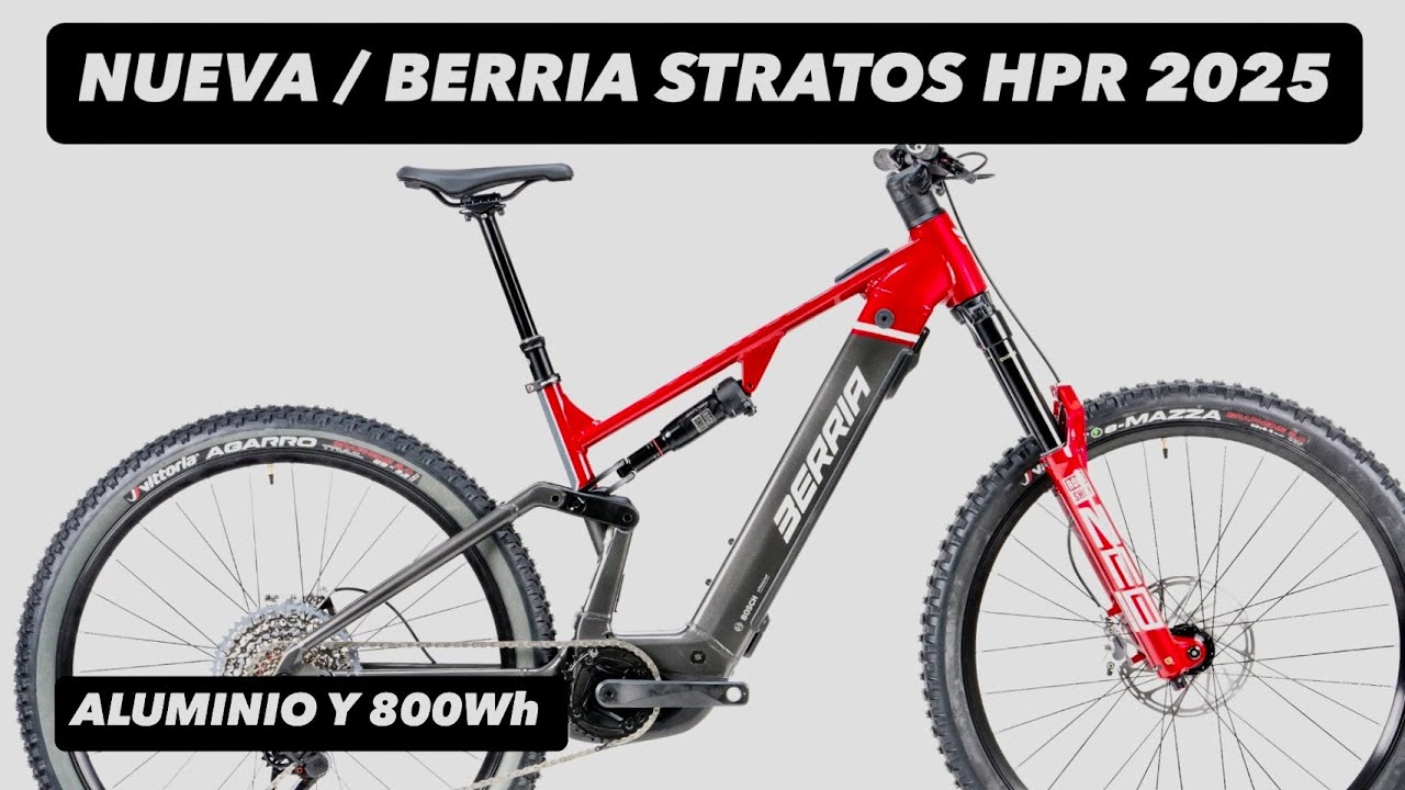 La Berria Stratos HPR es su nueva e-MTB de aluminio con BOSCH G5 Y 800WH. MADE IN SPAIN.