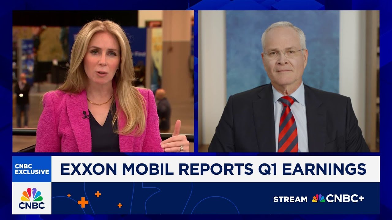 Exxon Mobil CEO on Q1 results: We're prepared to handle market turbulence today and going forward