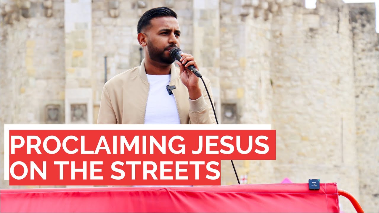 Preaching the Gospel on the streets