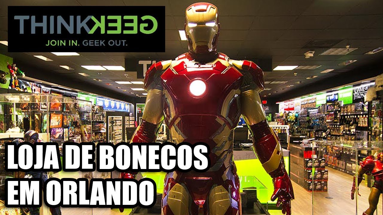 THINKGEEK - A MELHOR LOJA DE BONECOS DO THE FLORIDA MALL EM ORLANDO