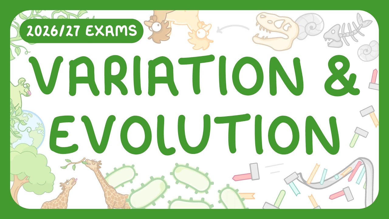 GCSE Biology - Variation and Evolution (2026/27 exams)