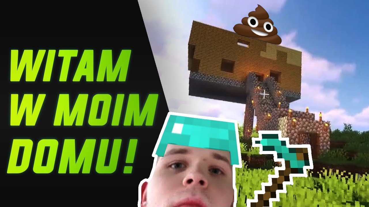 POTĘŻNA MOTYKA I SYMETRYCZNY DOM | Minecraft #1