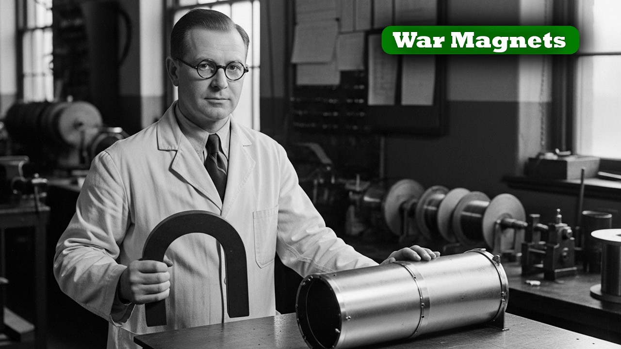 How America Faced a Rare Earth Magnet Gap in 1941 — The Secret to Winning the Sonar War