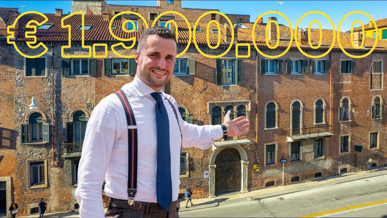 APPARTAMENTO IN PALAZZO DEL 1200 IN CENTRO STORICO A VERONA € 1.9M | Nicola Vinciguerra