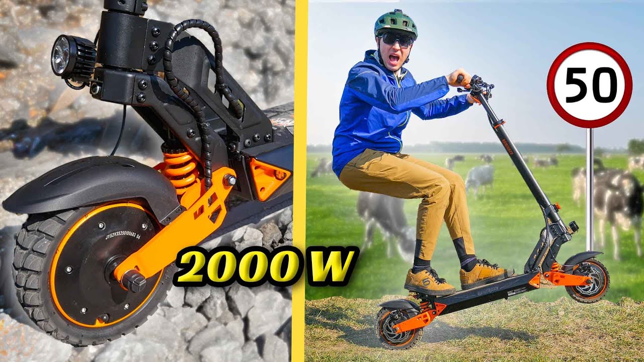 Za 3 000 ZŁ NAJLEPSZA Hulajnoga Elektryczna 50 km/h- Kamikaze K1 Max
