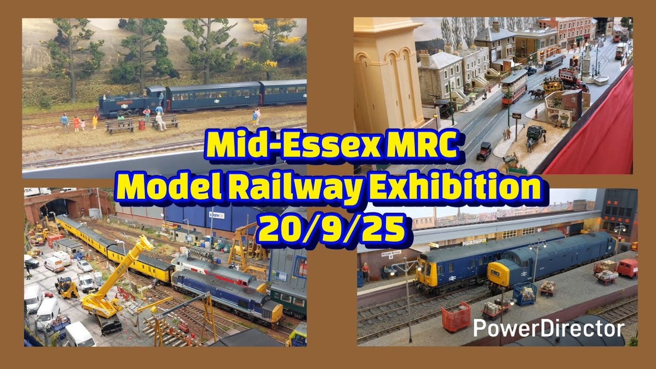 Mid-Essex MRC , 46th Model Railway Exhibition at Shenfield.  20/9/25.