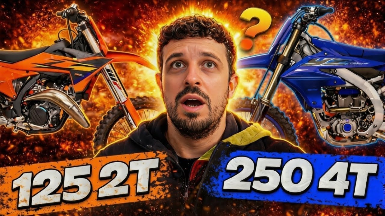 125 2T vs 250 4T: NON VINCE QUELLO CHE PENSI