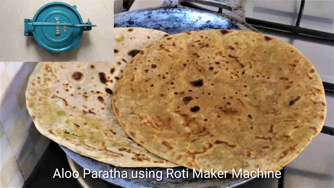 Roti Maker Machine –Aloo parota banane ka tarika |Roti banane ki machine |Chapati press |Roti press