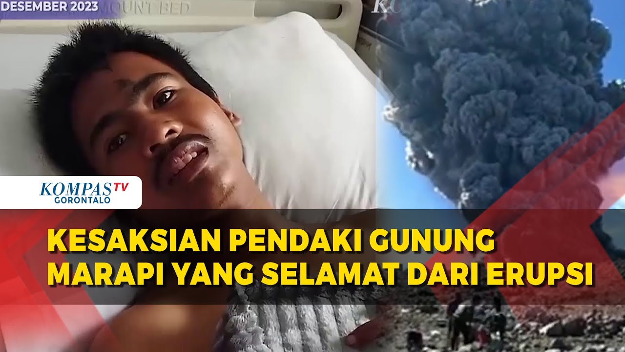 Begini Kesaksian Pendaki Gunung Marapi yang Selamat dari Erupsi