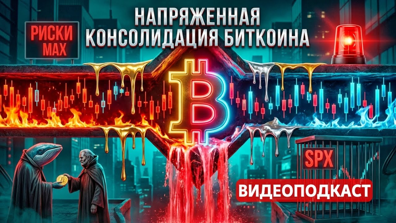 ШОКИРУЮЩАЯ ПРАВДА ЯНВАРЯ 2026: BTC  НА НИТОЧКЕ, S&P В УЗКОМ ДИАПАЗОНЕ, ЗОЛОТО ЭЙФОРИЯ! ВИДЕОПОДКАСТ