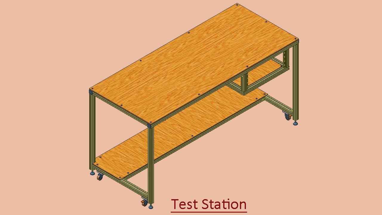 Test Station (Volume-1) Video Tutorial -- Autodesk Inventor