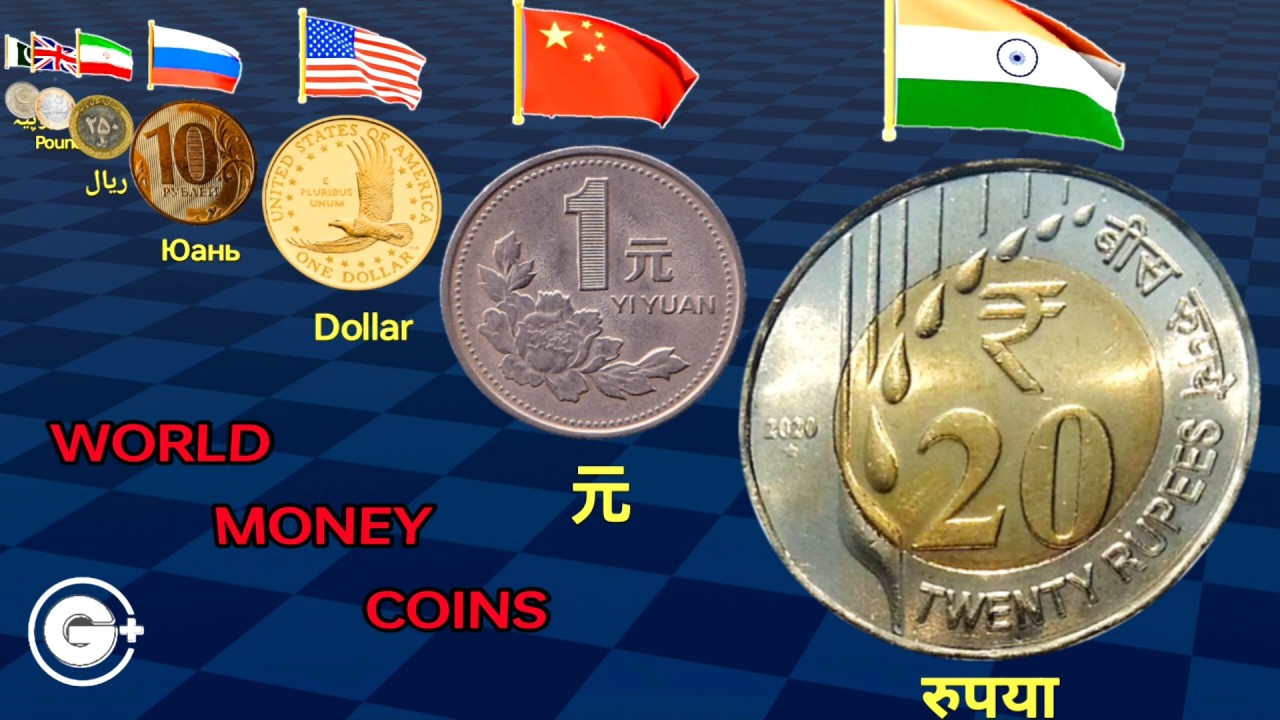 World Currency COIN From Different Countries 2026