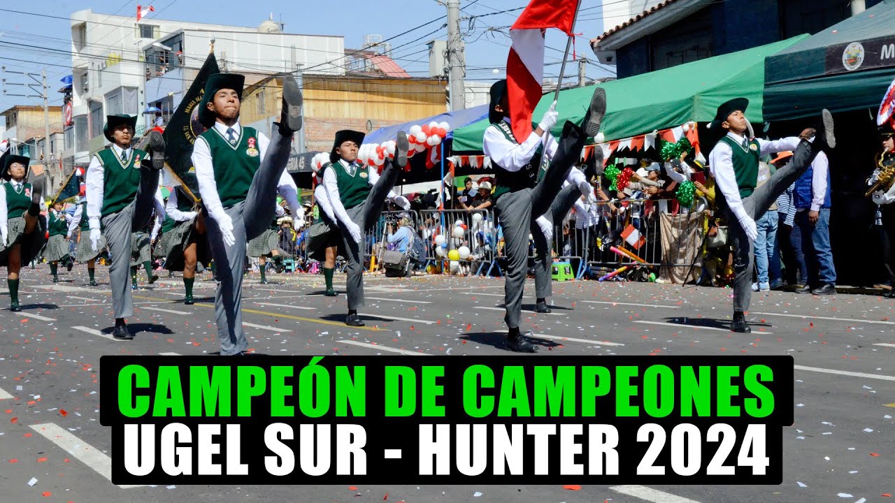 Arequipa: Desfile Campeón de Campeones UGEL Arequipa Sur (VIDEO COMPLETO)