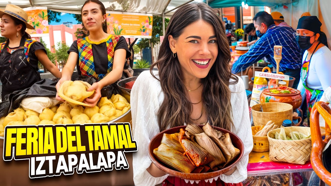 Feria del Tamal Iztapalapa 🌽 ¡Sabor y tradición en cada bocado!