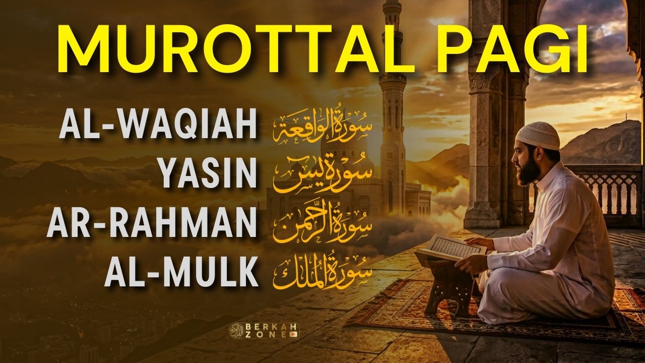 Murottal Pagi Pembuka Rezeki Bulan Ramadhan | Surah Al Waqiah,Yasin,Ar Rahman,Al Mulk #ramadhan2026