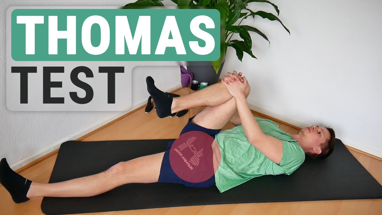 Thomas Test | Ist dein H&uuml;ftbeuger verk&uuml;rzt? (Bei H&uuml;ftschmerzen, Leistenschmerz, R&uuml;ckenschmerz)