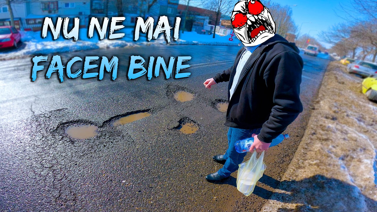 A PLOUAT CU GROPI IN BUCURESTI - IARNA PE MOTOCICLETA