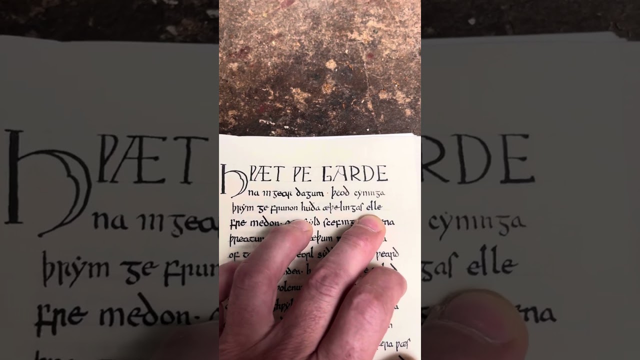 Beowulf Manuscript Copy Error, line three. This changes the Beowulf story entirely. 