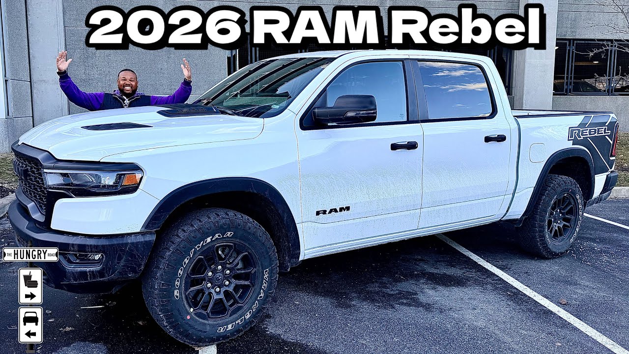 2026 RAM Rebel: Maximum Comfort You Can Take Off Road!