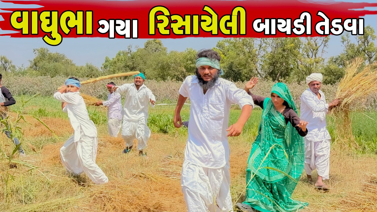 વાઘુભા ગયા રિસાયેલી બાયડી તેડવા || Vaghubha Gaya Risayeli Baydi Tedva || Jahuma Tiger