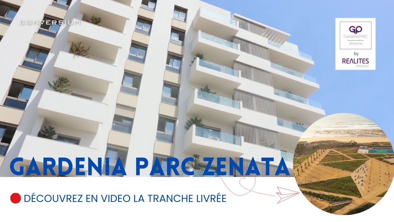 Découvrez en vidéo Gardenia Parc Zenata, une résidence de standing entre Casablanca et Mohammedia 🌿