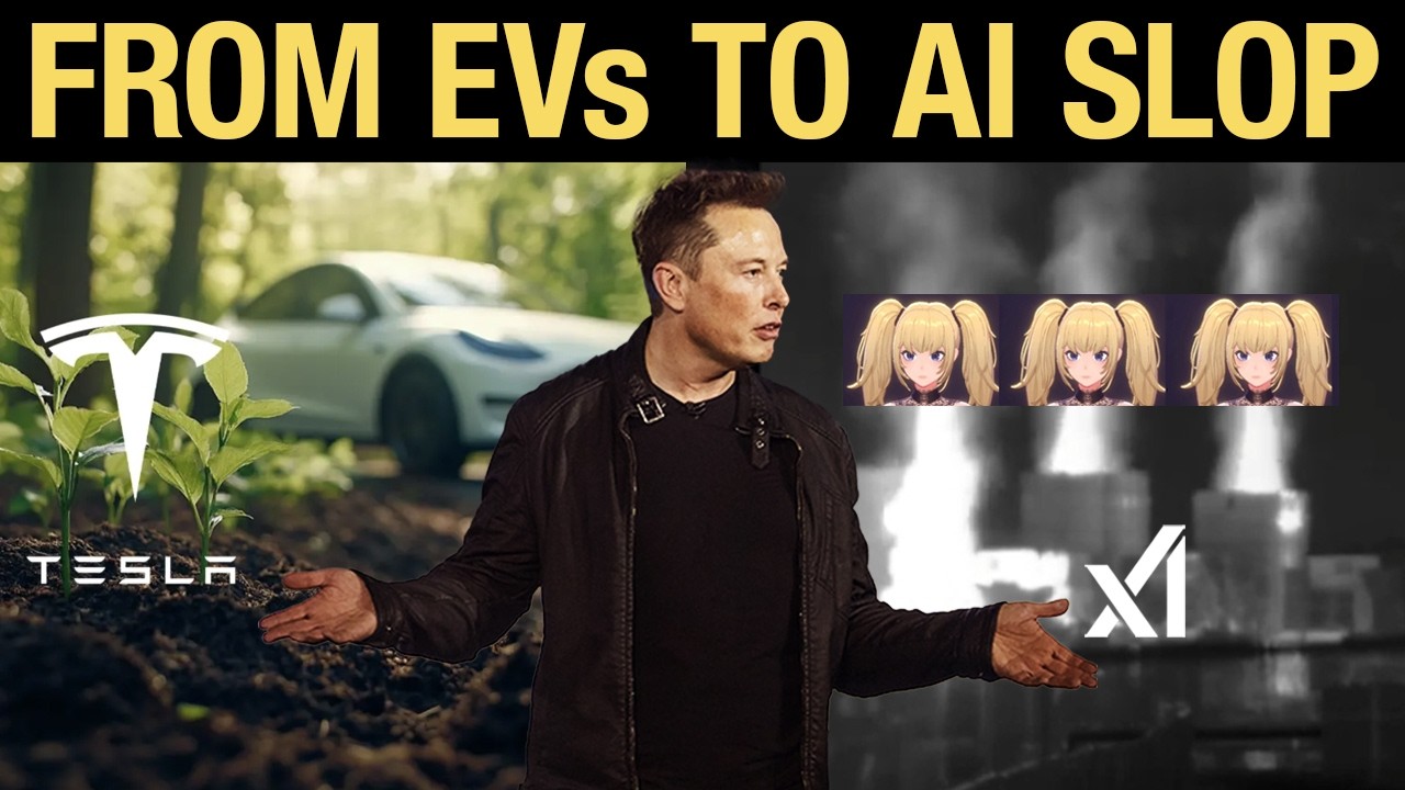 Elon's xAI Slop Machine: Erasing Tesla's Sustainability Legacy