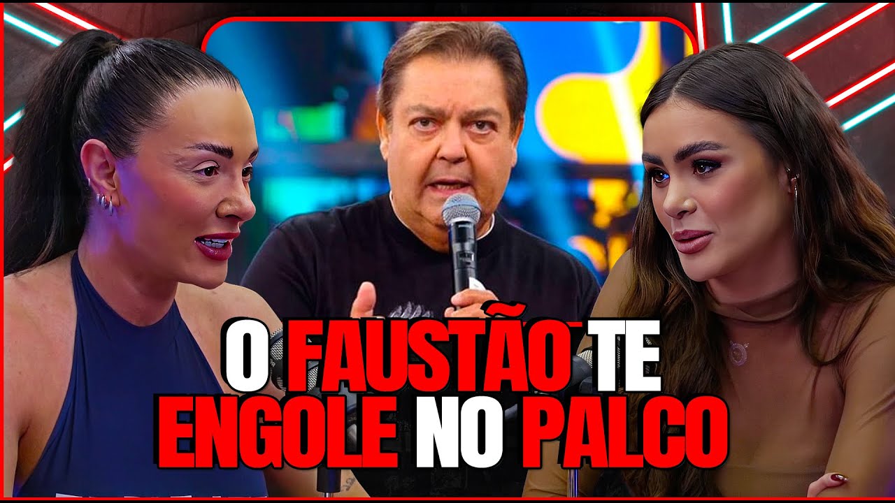 NATACHA MANDA A REAL SOBRE TRABALHAR COM FAUSTÃO