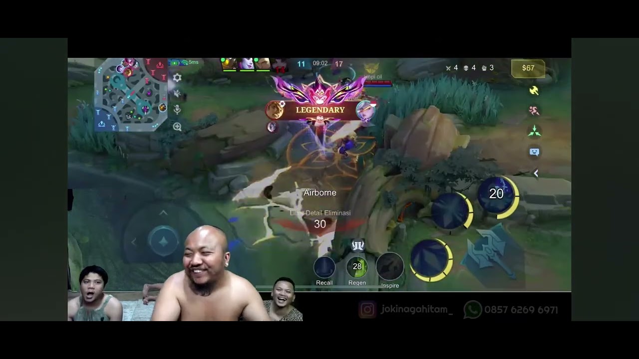 Ketua senang sekali malam ini 