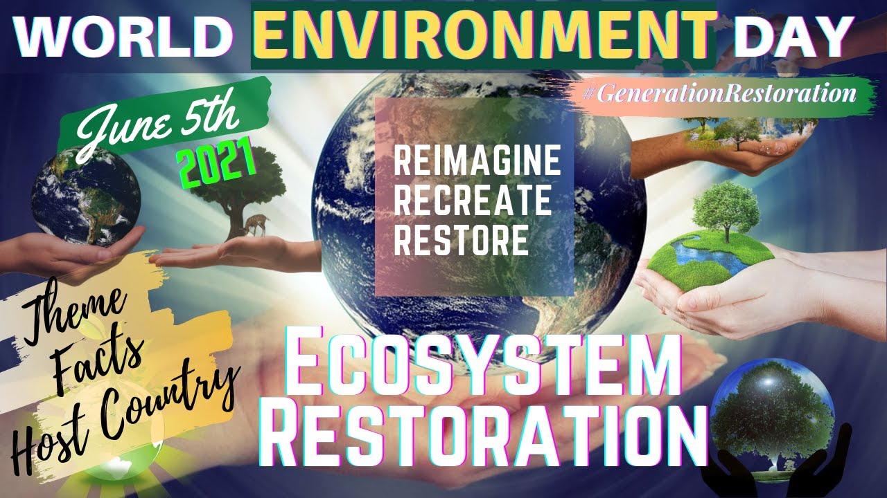 WORLD ENVIRONMENT DAY 2021 | Ecosystem Restoration | UN Environment Program | Happy Environment Day