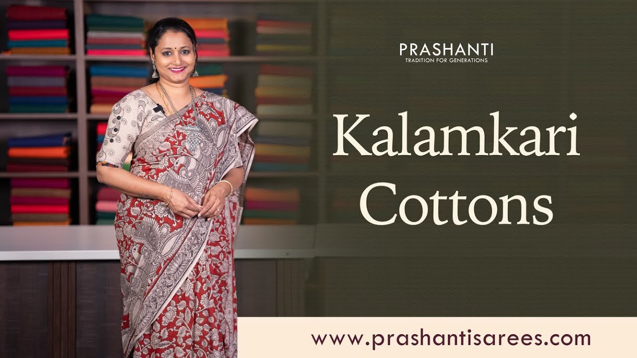 Kalamkari Cotton Sarees | Flat 10% OFF | Prashanti | 21 May 24