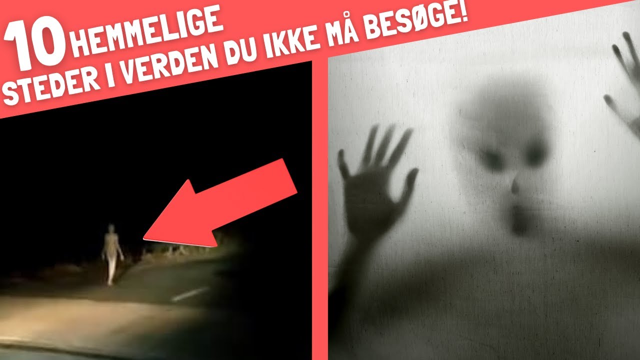 10 hemmelige steder i verden du IKKE må besøge!