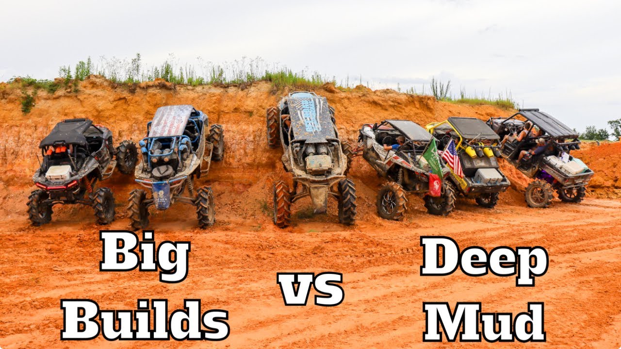 Polaris RZR on 48&rsquo;s hits EVERY...SINGLE...HOLE at Alabama Mud Park!