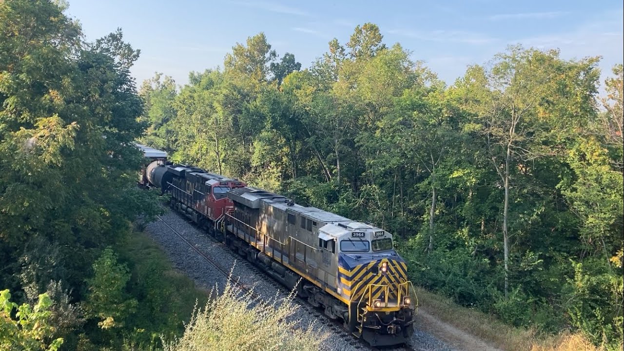 Citirail and Amtrak trains in Carbondale IL