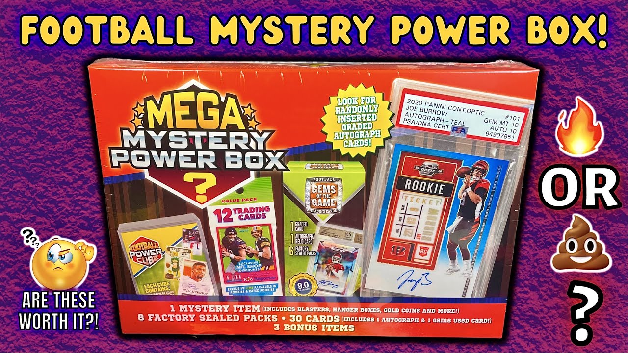 *ЧТО ЭТО?! 🤔 ОБЗОР МЕГАКОРОБКИ FOOTBALL MYSTERY POWER! 🏈