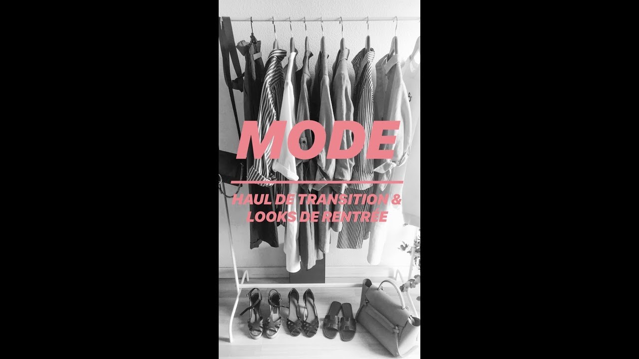 Mode : Haul de transition & Looks de rentrée