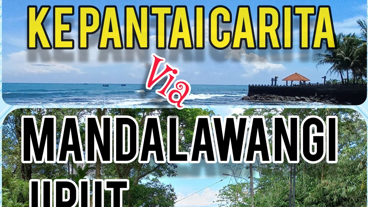 Jalur alternatif ke pantai Carita via Ciomas, Mandalawangi, Jiput! #bricabpro5