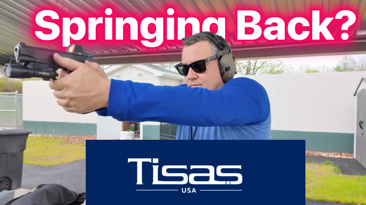 Tisas B9R Double Stack 1911 калибра 9 мм с облегчённой возвратной пружиной