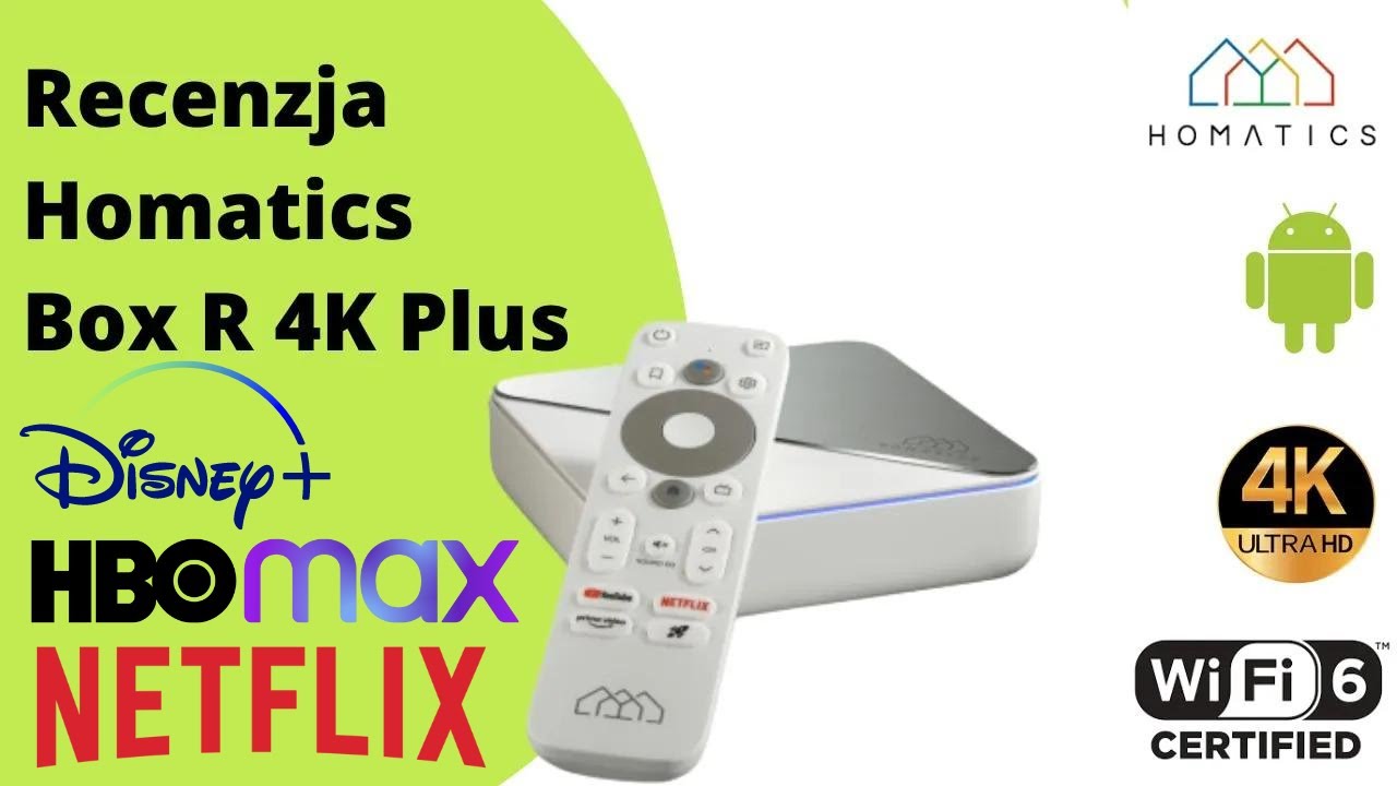 Homatics Box R 4K Plus - La mejor caja androide del mercado - Netflix Disney+ HBO - Reseña