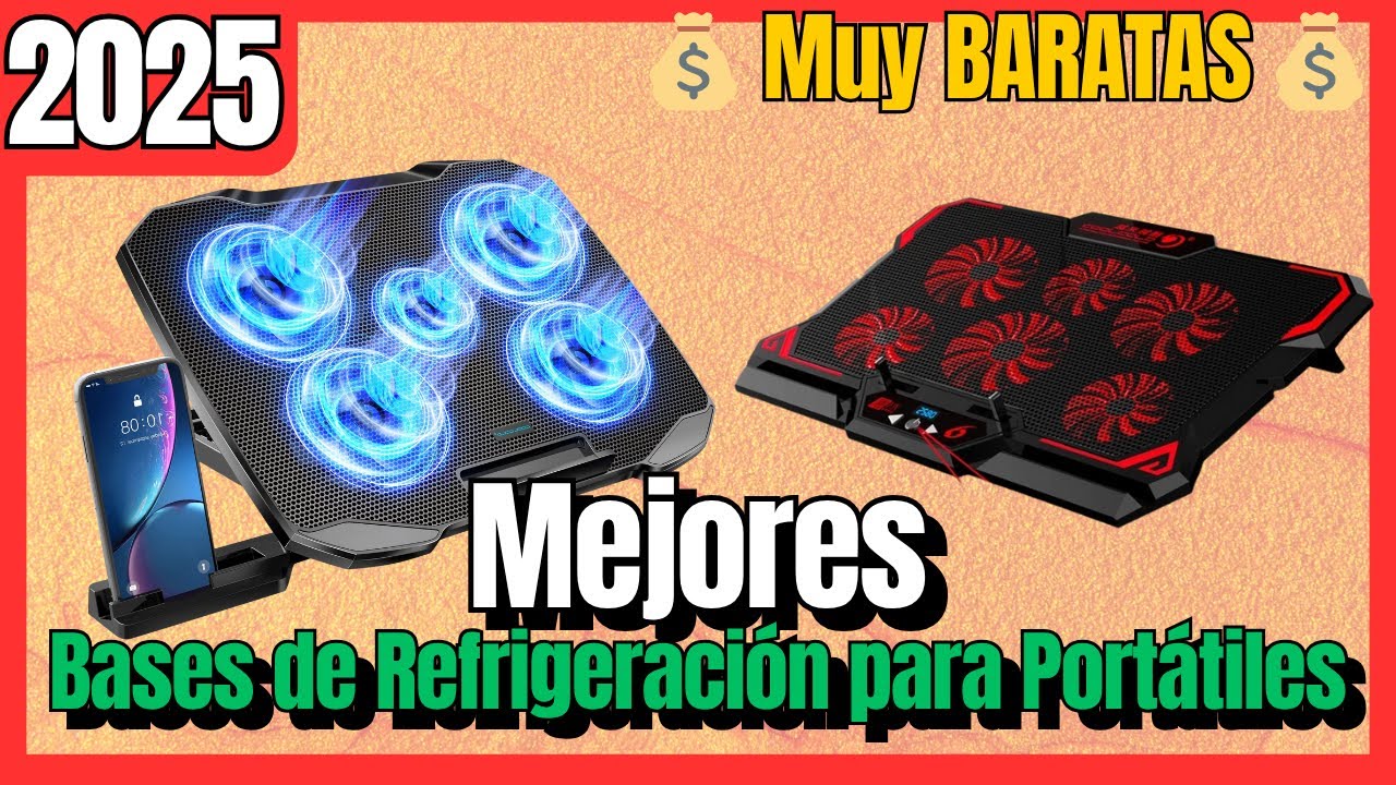 🔥 Las 7 mejores BASES DE REFRIGERACI&Oacute;N PARA ORDENADORES PORT&Aacute;TILES de Aliexpress [2025] Baratas ✅