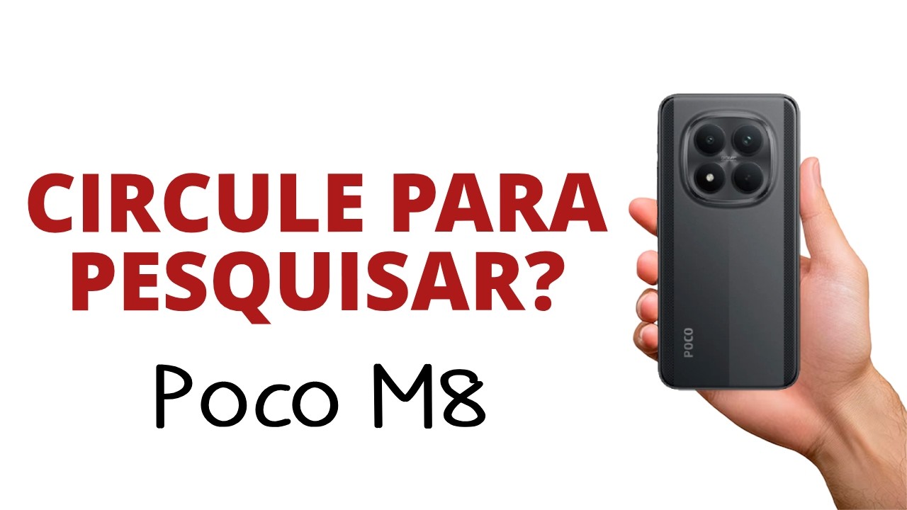Como DESATIVAR o CIRCULE para PESQUISAR (BOTÕES), Poco M8!