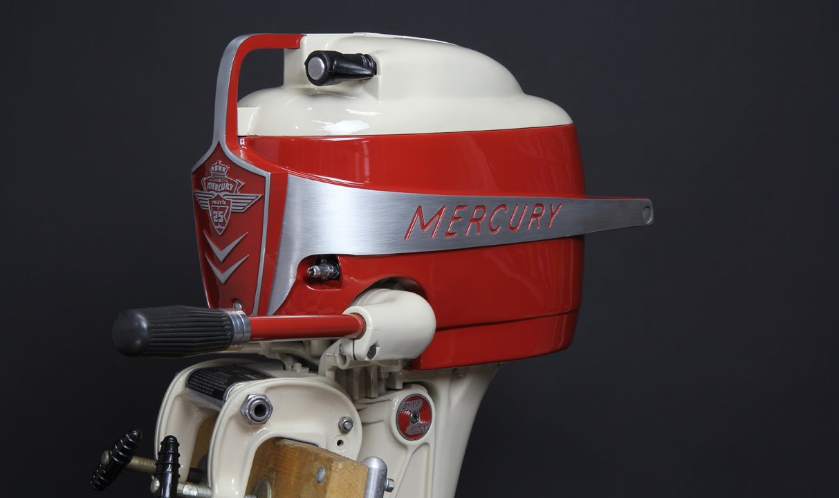 1956 Mercury Mark 25 vintage outboard