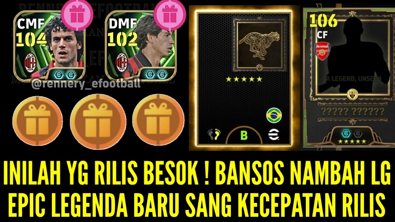 RESMI! INILAH YG RILIS BES0K! EPIC BANS0S NAMBAH LG! SIAP2! EPIC LEGENDA BARU SANG KECEPATAN RILIS !