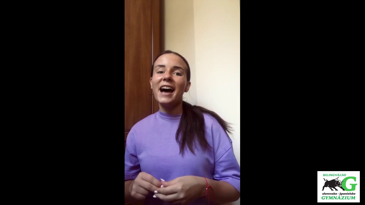 Blanka, absolventka Bilingválneho