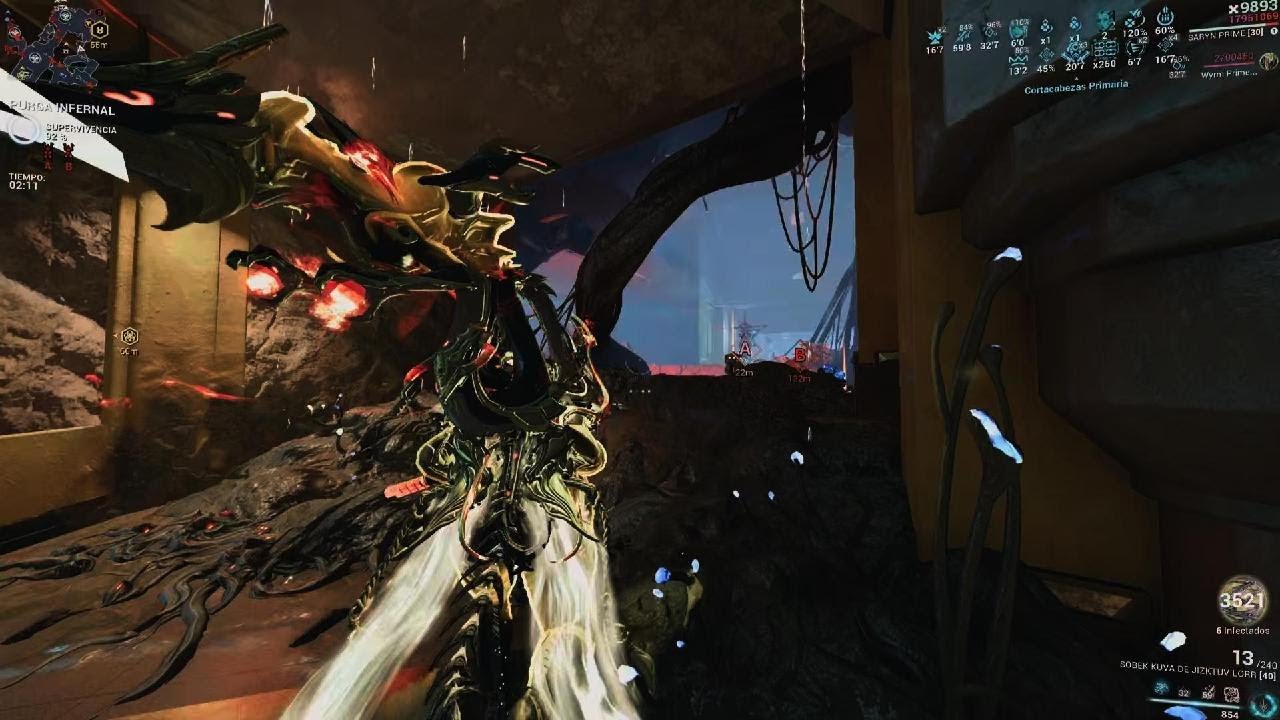 Warframe saryn build 2026 INMORTAL
