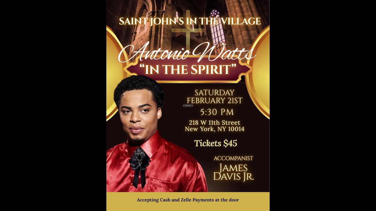 Antonio Watts: In the Spirit