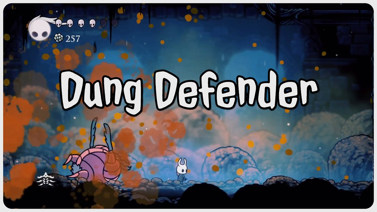 Hollow Knight - Dung Defender Boss Fight