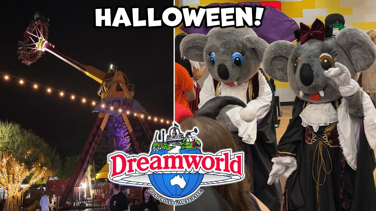 Dreamworld Happy Halloween 2024 Vlog | The BEST Yet?