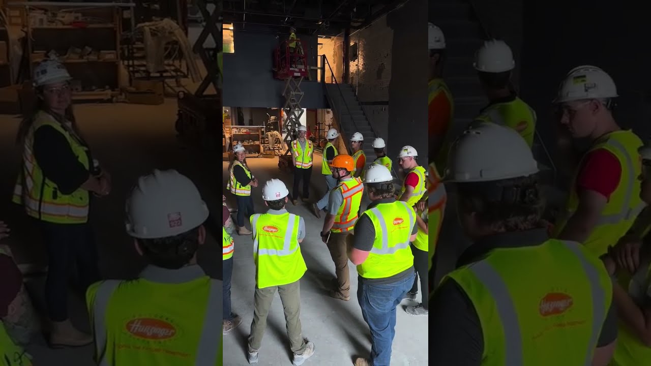 Hunzinger Interns Tour the Milwaukee Repertory Theater, Milwaukee WI