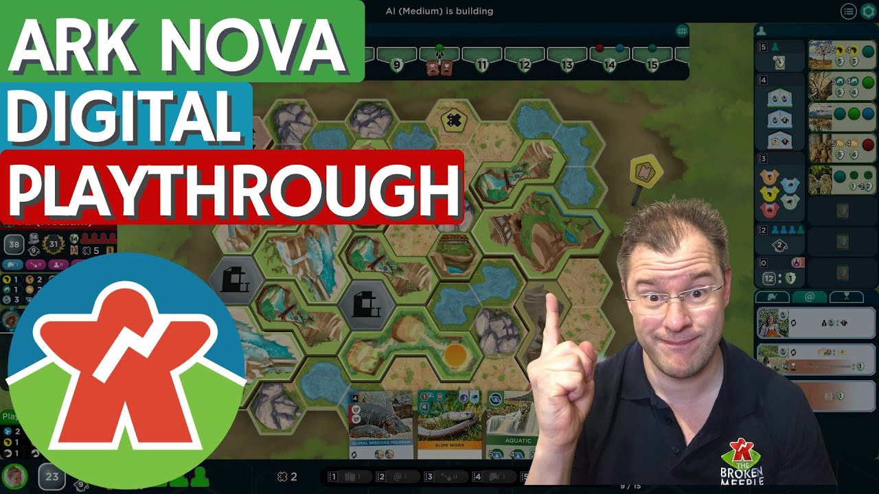 Ark Nova - Digital Board Game Playthrough